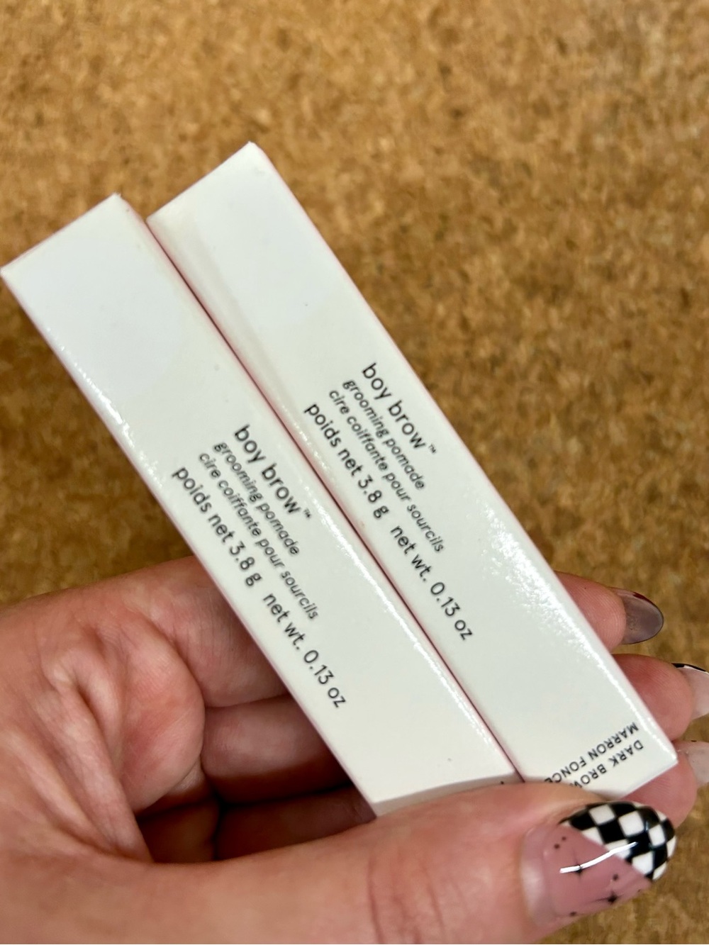 Glossier Boy Brow Duo - Dark Brown